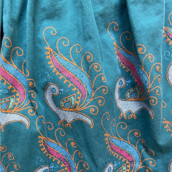 Tea Collection Peacock Print Dress/ Tunic Top - Picture 15 of 15